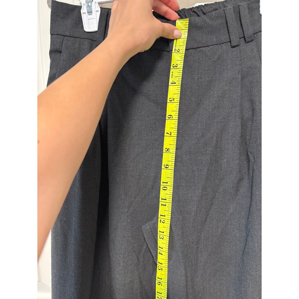 Zara Black Cropped Dress Pants Size 8 - Picture 6 of 8